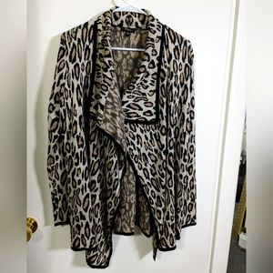 Cupio leopard print cardigan
